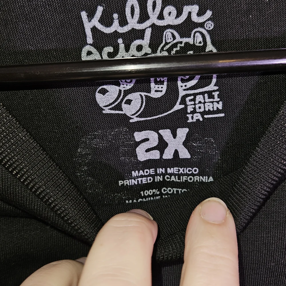 No Bad Trips Kids Long Sleeve Shirt - Black - Picture 3 of 5